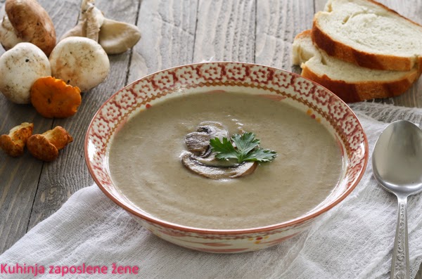 Čorba od pečuraka / Mushrooms creamy soup