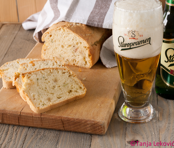 Hleb sa pivom / Beer bread