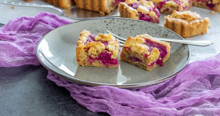 Prhki kolač sa višnjama / Sour cherries cake
